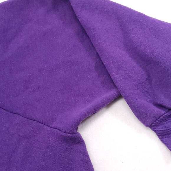 Fruit of the Loom Long Sleeve Pullover Sweatshirt Womens Size Large L Purple - Picture 8 of 9